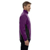 North End Men's Mulberry/Purple Performance Stretch Wind Shirt