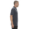 North End Men's Carbon Barcode Performance Stretch Polo