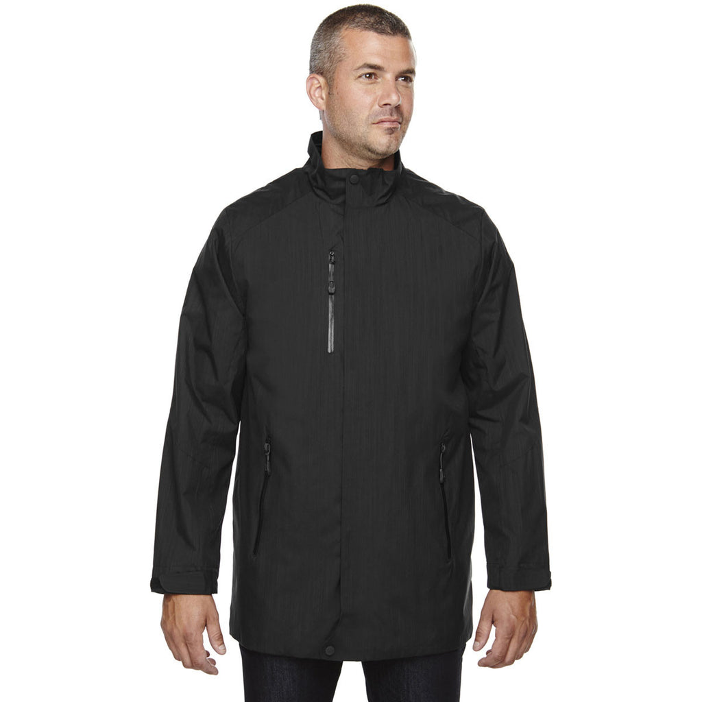 North End Men's Black Metropolitan Lightweight Jacket
