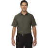 North End Men's Oakmoss Polyester Performance Short-Sleeve Shirt