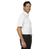 North End Men's White Polyester Performance Short-Sleeve Shirt
