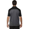 North End Men's Black logik Coffee Performance Polo