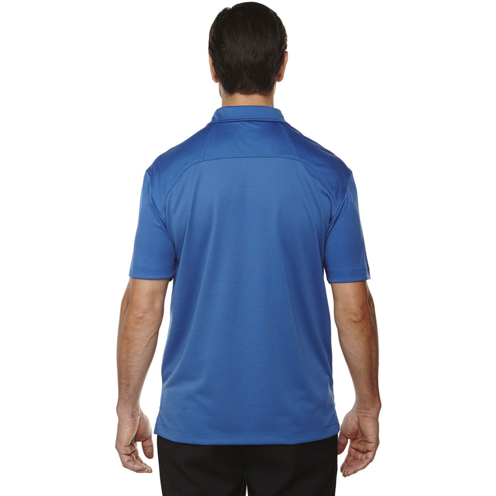 North End Men's Nautical Blue logik Coffee Performance Polo