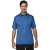 North End Men's Nautical Blue logik Coffee Performance Polo