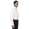 North End Men's White Rejuvenate Performance Shirt with Roll-Up Sleeves