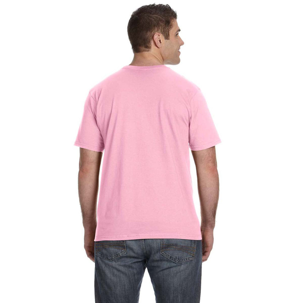 Anvil Men's Charity Pink Lightweight T-Shirt
