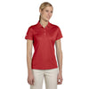 adidas-womens-red-basic-polo