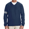 adidas-navy-v-neck-wind-shirt