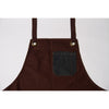 Identitee Chocolate/ Denim Jimmy Waist Apron