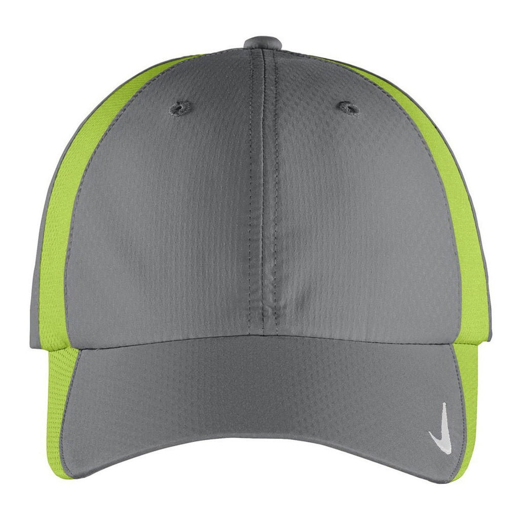 Nike Cool Grey/Chartreuse Sphere Dry Cap