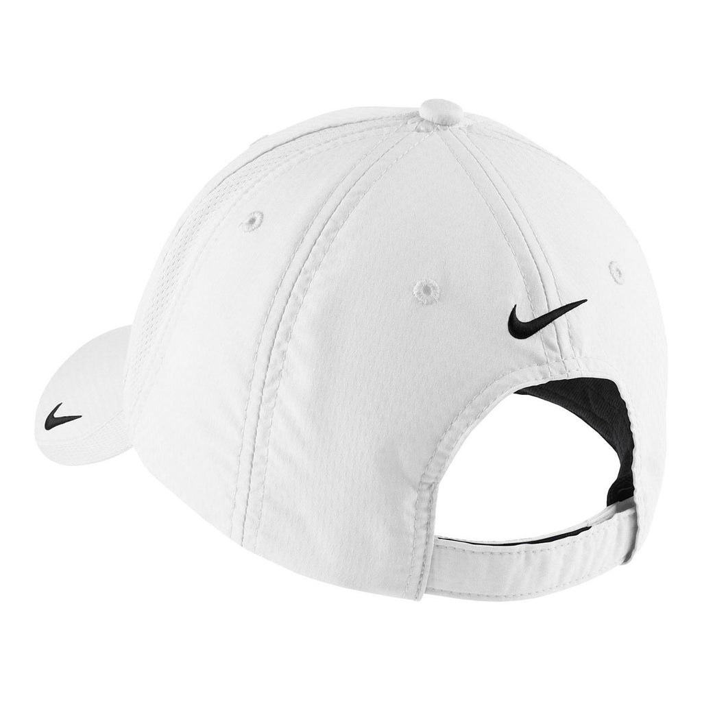 Nike White Sphere Dry Cap