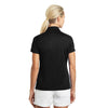 Nike Women's Black Dri-FIT Pebble Texture Polo