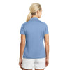 Nike Women's Fair Blue Dri-FIT Pebble Texture Polo