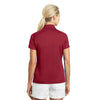 Nike Women's Varsity Red Dri-FIT Pebble Texture Polo