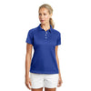 Nike Women's Varsity Royal Dri-FIT Pebble Texture Polo