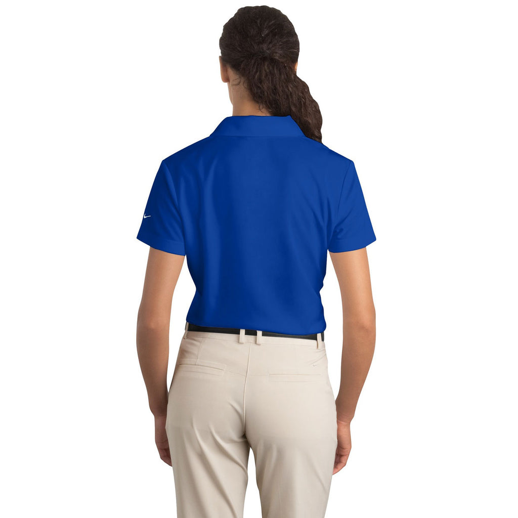 Nike Women's Blue Sapphire Dri-FIT Micro Pique Polo