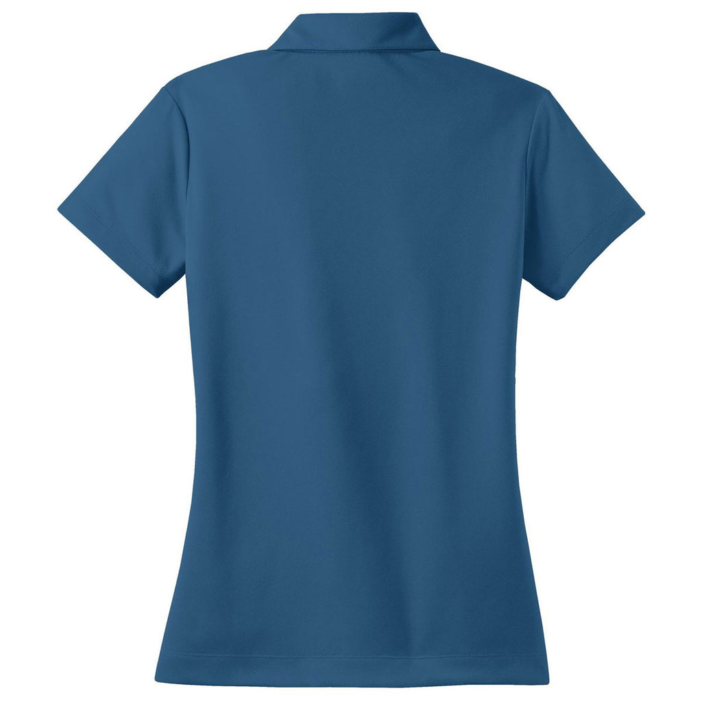 Nike Women's French Blue Dri-FIT Micro Pique Polo