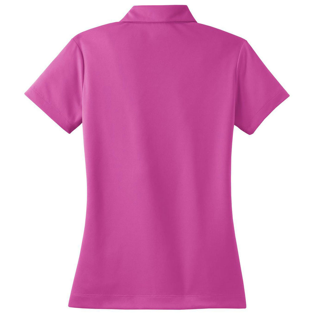Nike Women's Fusion Pink Dri-FIT Micro Pique Polo