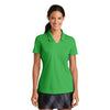 Nike Women's Lucky Green Dri-FIT Micro Pique Polo
