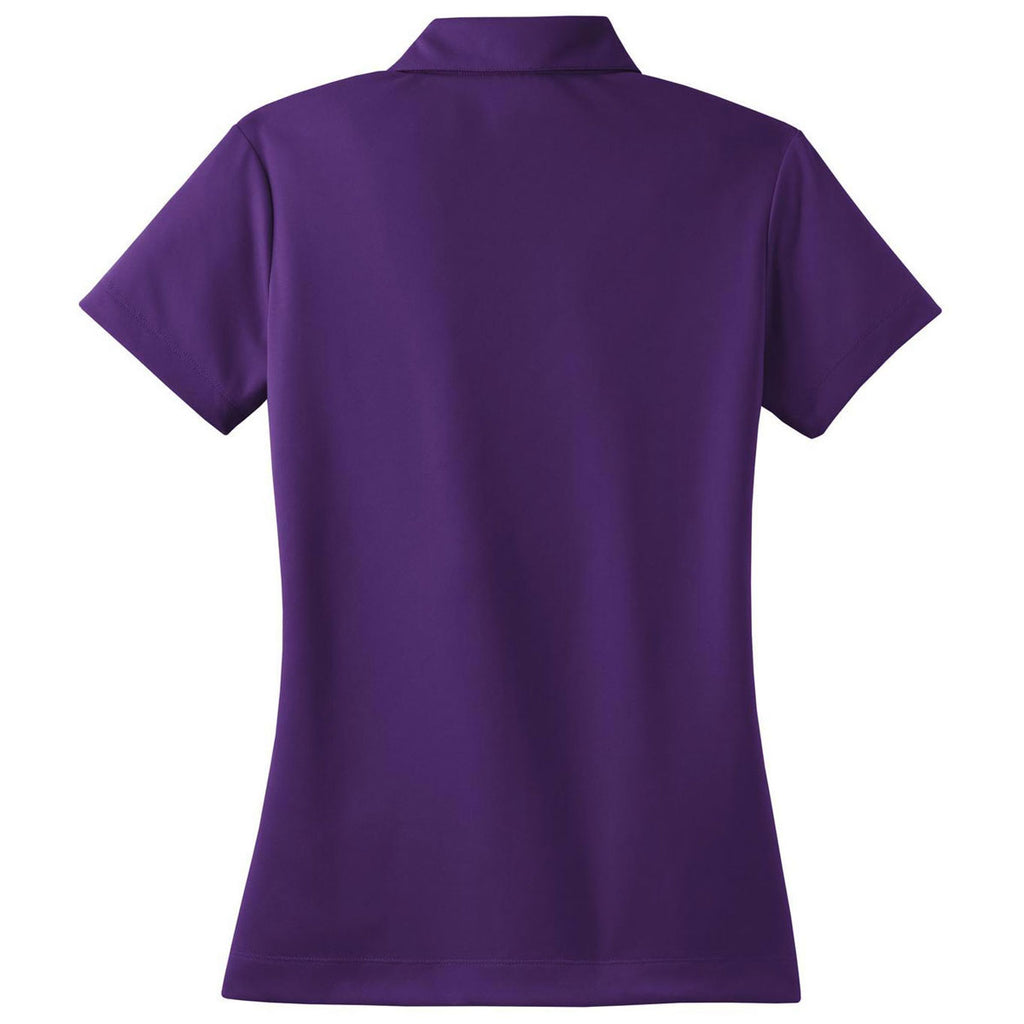 Nike Women's Night Purple Dri-FIT Micro Pique Polo