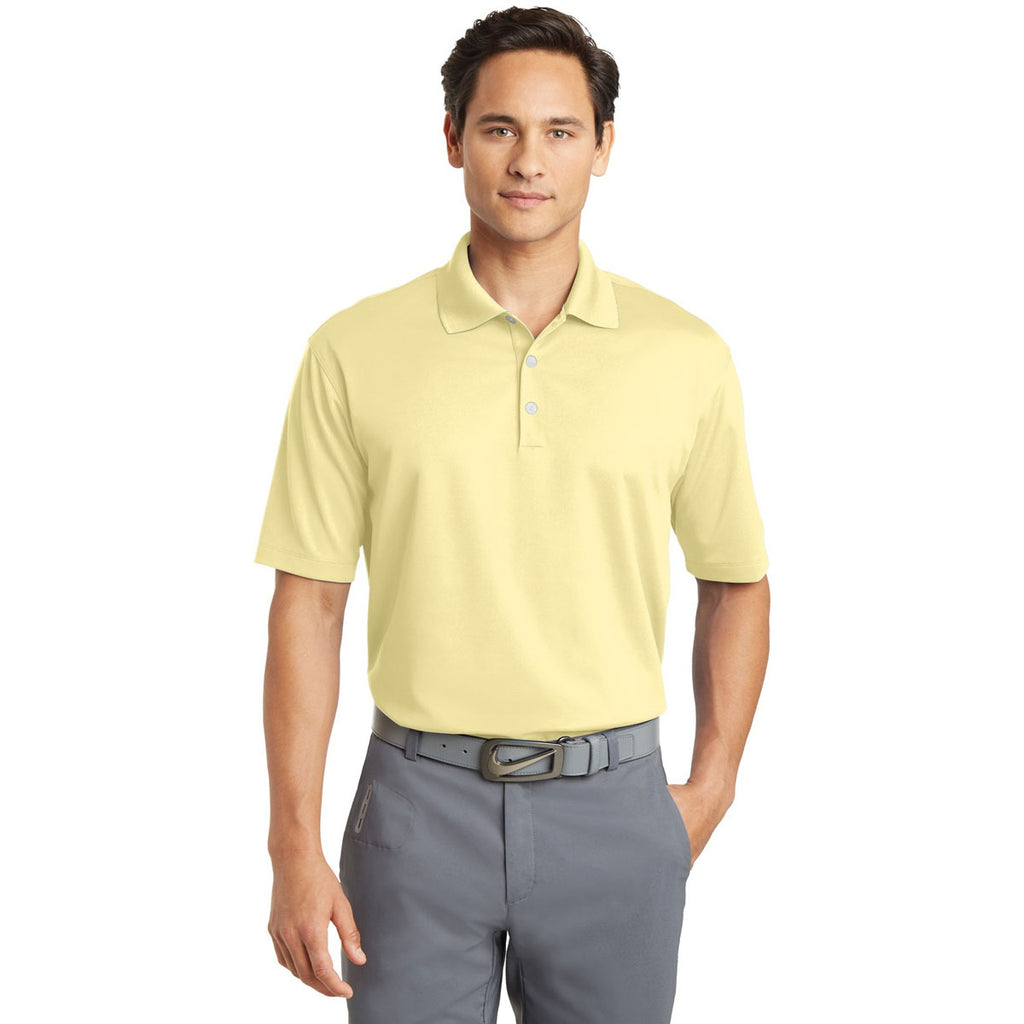 Nike Men's Cornsilk Dri-FIT Micro Pique Polo