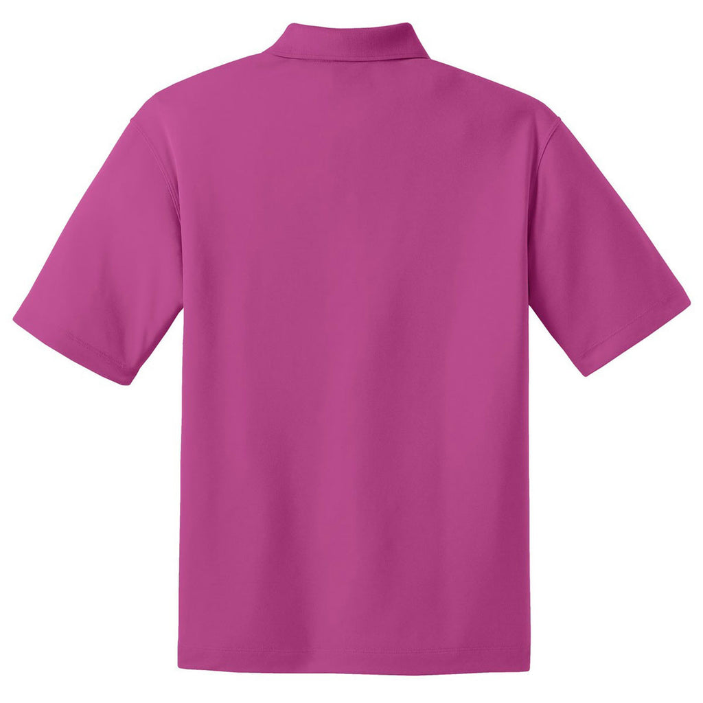 Nike Men's Fusion Pink Dri-FIT Micro Pique Polo