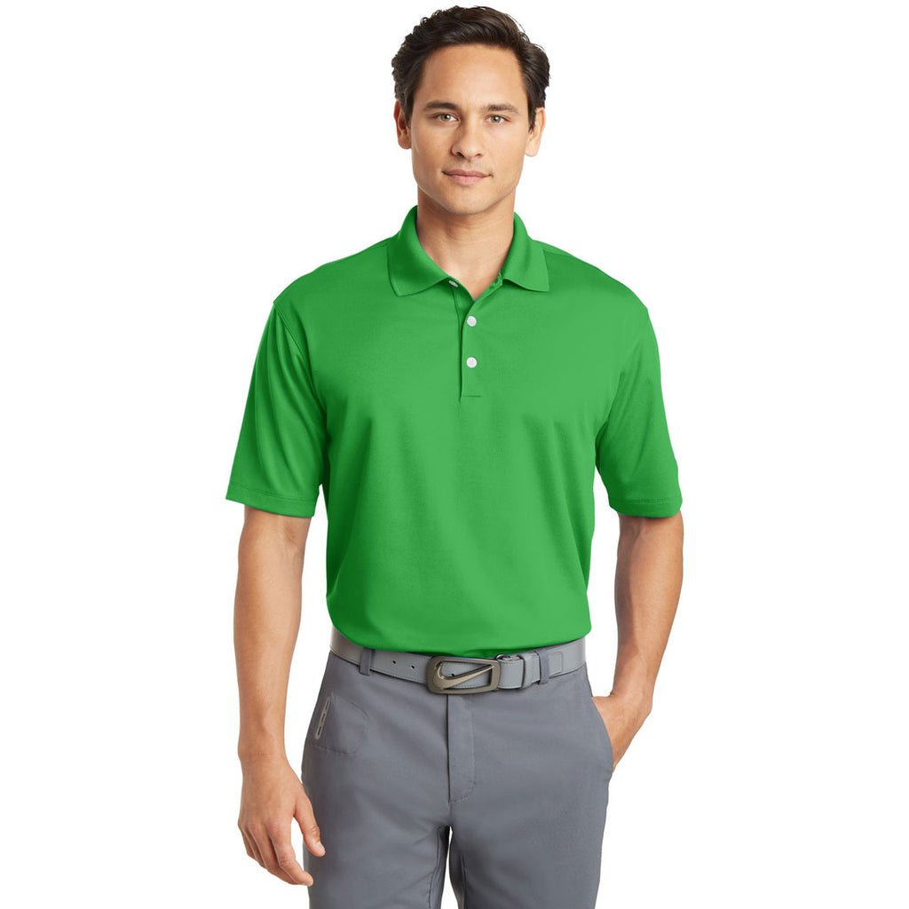 Nike Men's Lucky Green Dri-FIT Micro Pique Polo