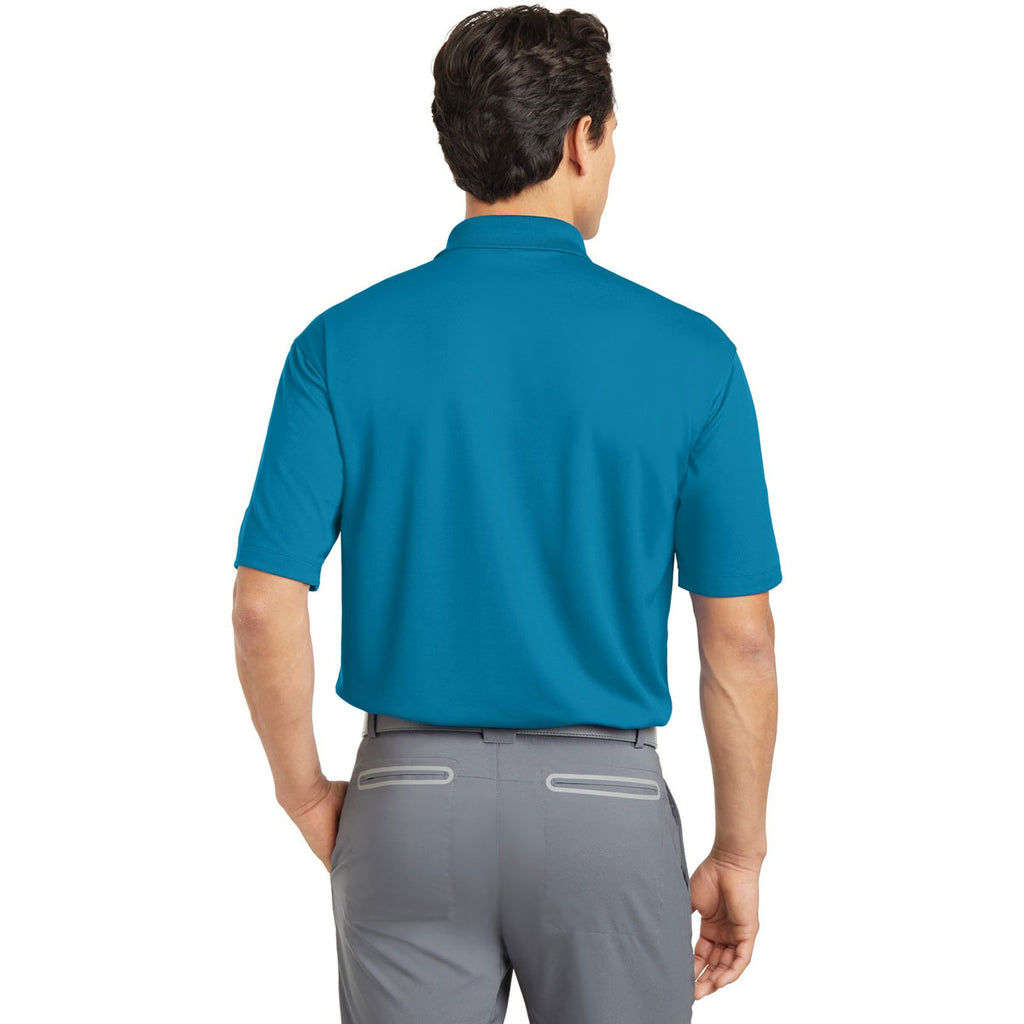 Nike Men's Tidal Blue Dri-FIT Micro Pique Polo