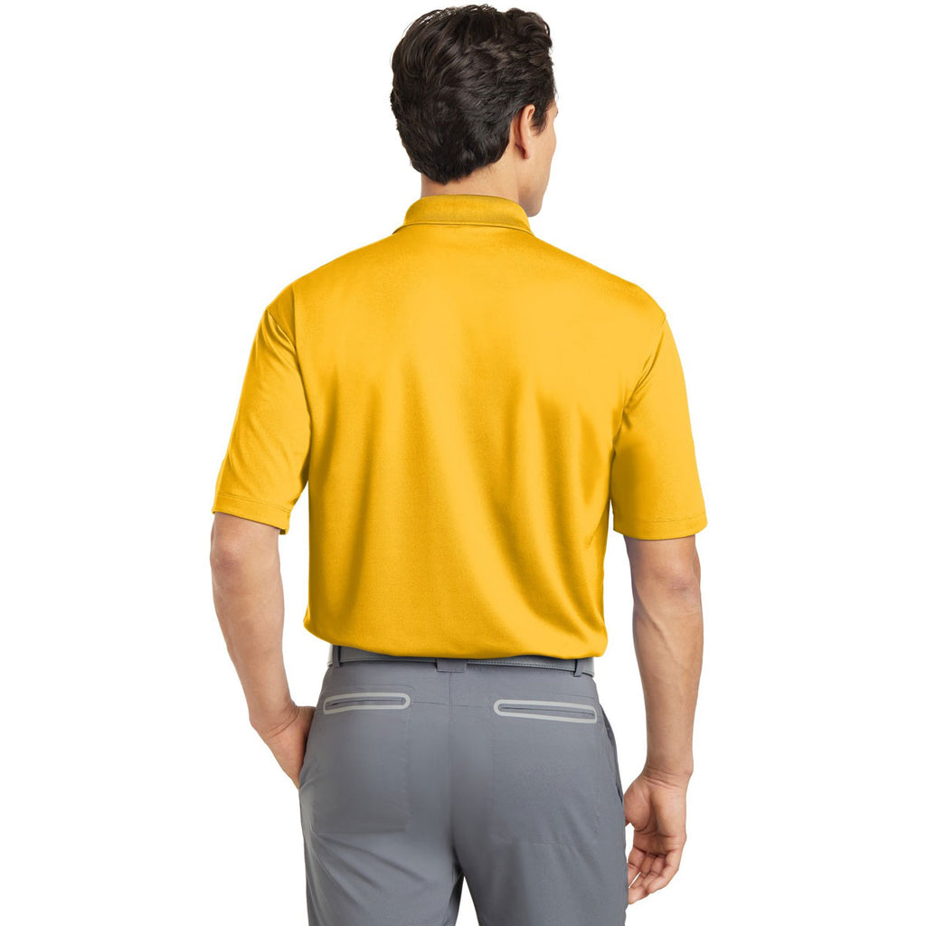 Nike Men's University Gold Dri-FIT Micro Pique Polo