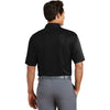 Nike Men's Black Dri-FIT Pebble Texture Polo