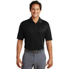 Nike Men's Black Dri-FIT Pebble Texture Polo