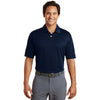 Nike Men's Midnight Navy Dri-FIT Pebble Texture Polo