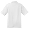 Nike Men's White Dri-FIT Pebble Texture Polo