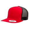 au-6006t-yupoong-red-cap