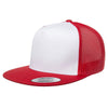 au-6006w-yupoong-red-cap