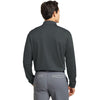 Nike Men's Anthracite Tall Long Sleeve Dri-FIT Stretch Tech Polo