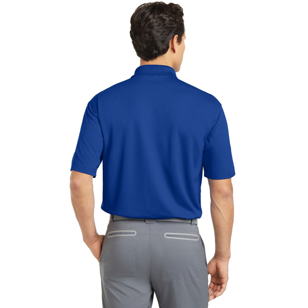 Nike Men's Blue Sapphire Tall Dri-FIT Micro Pique Polo