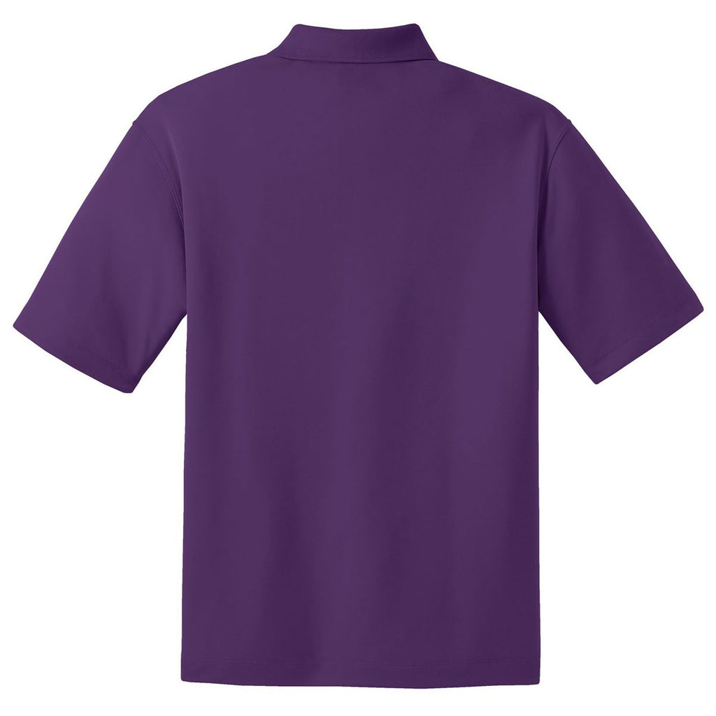 Nike Men's Night Purple Tall Dri-FIT Micro Pique Polo