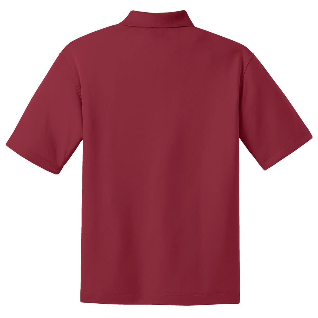 Nike Men's Varsity Red Tall Dri-FIT Micro Pique Polo