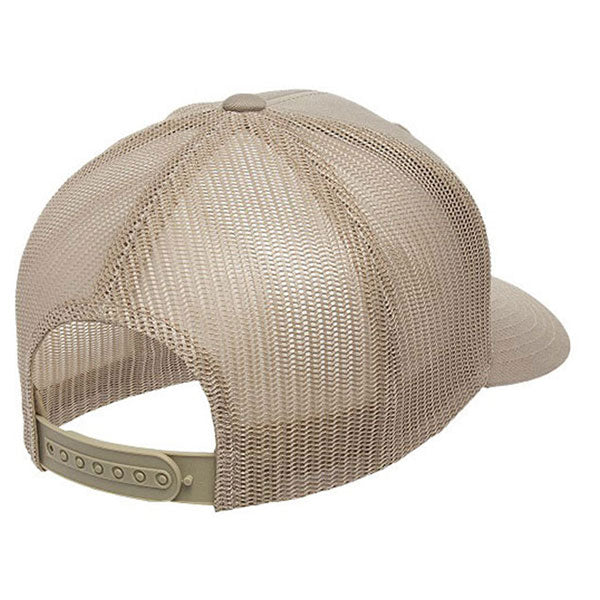 Yupoong Khaki Classic Retro Trucker Cap