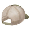 Yupoong Moss Green/Khaki Classic Retro Trucker Cap