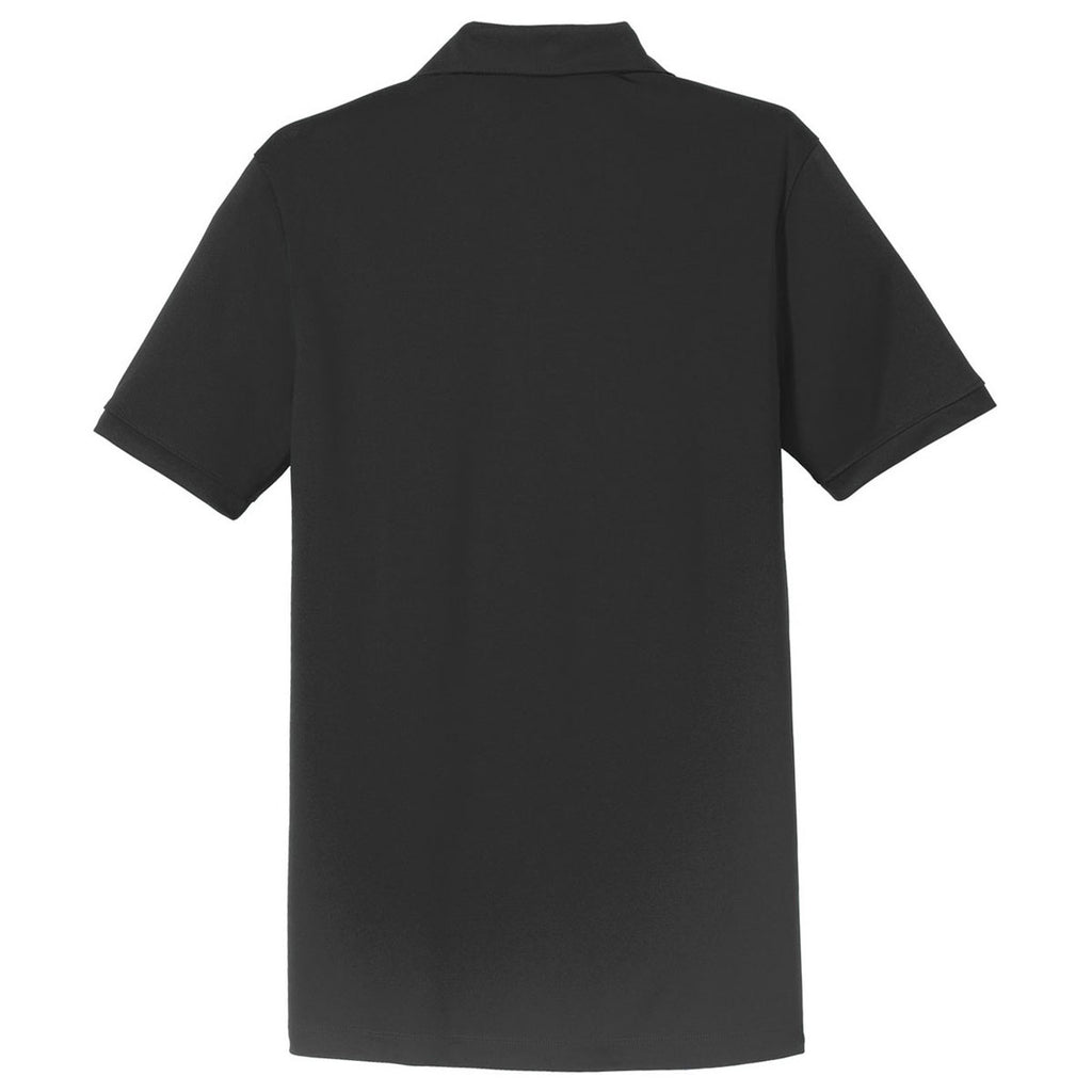 Nike Men's Black Dri-FIT Players Modern Fit Polo