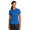 Nike Women's Gym Blue Dri-FIT Players Modern Fit Polo