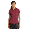 Nike Women's Team Red Dri-FIT Players Modern Fit Polo