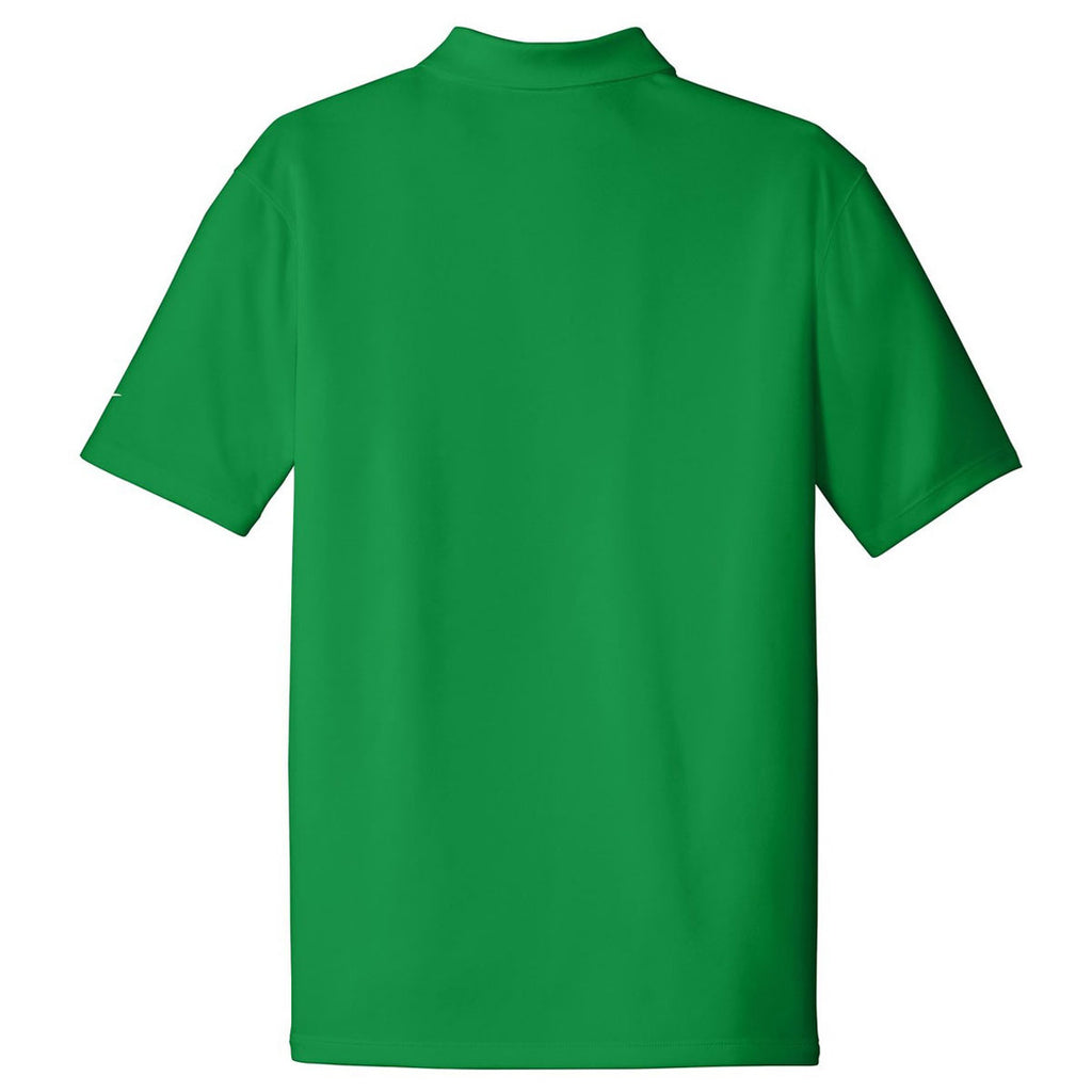 Nike Men's Pine Green Dri-FIT Players Polo with Flat Knit Collar