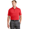 Nike Men's University Red Dri-FIT Players Polo with Flat Knit Collar