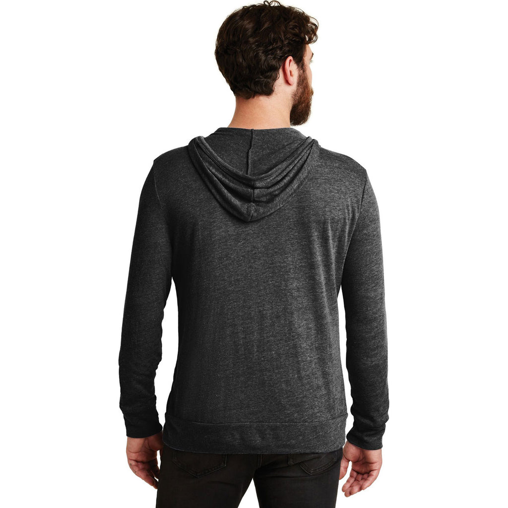 Alternative Men's Eco Black Eco-Jersey Zip Hoodie