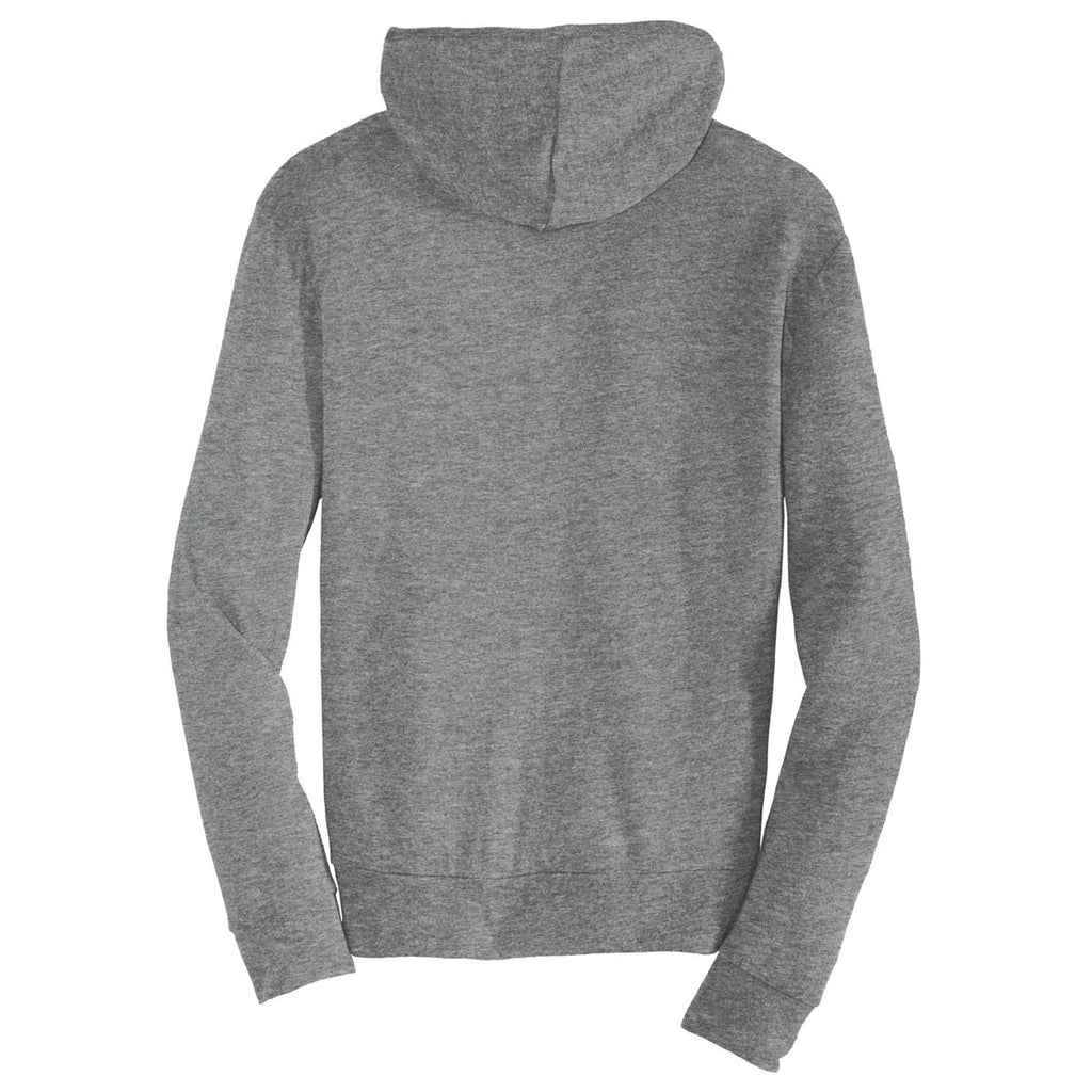 Alternative Men's Eco Grey Eco-Jersey Zip Hoodie