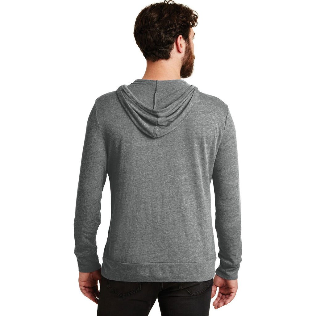 Alternative Men's Eco Grey Eco-Jersey Zip Hoodie