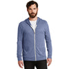 Alternative Men's Eco Pacific Blue Eco-Jersey Zip Hoodie